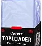 Ultra Pro 3" x 4" Regular TOPLOADER®(25ct) para tarjetas de tamaño estándar