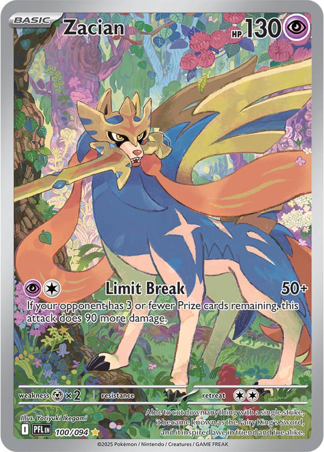 8BXG_EN_100-2x Zacian - 100/094 - Imagen 1