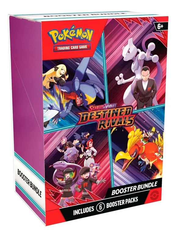 D_NQ_NP_2X_991839-MLA85488620213_052025-F Pokemon TCG Destined Rivals Booster Bundle Ingles - Imagen 1