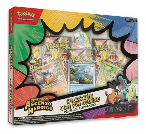 D_NQ_NP_738549-MLM109121045415_032026-O Ascended Heroes - Primeros Compañeros - Colección con Pin Deluxe - Español/Latam - Imagen 1