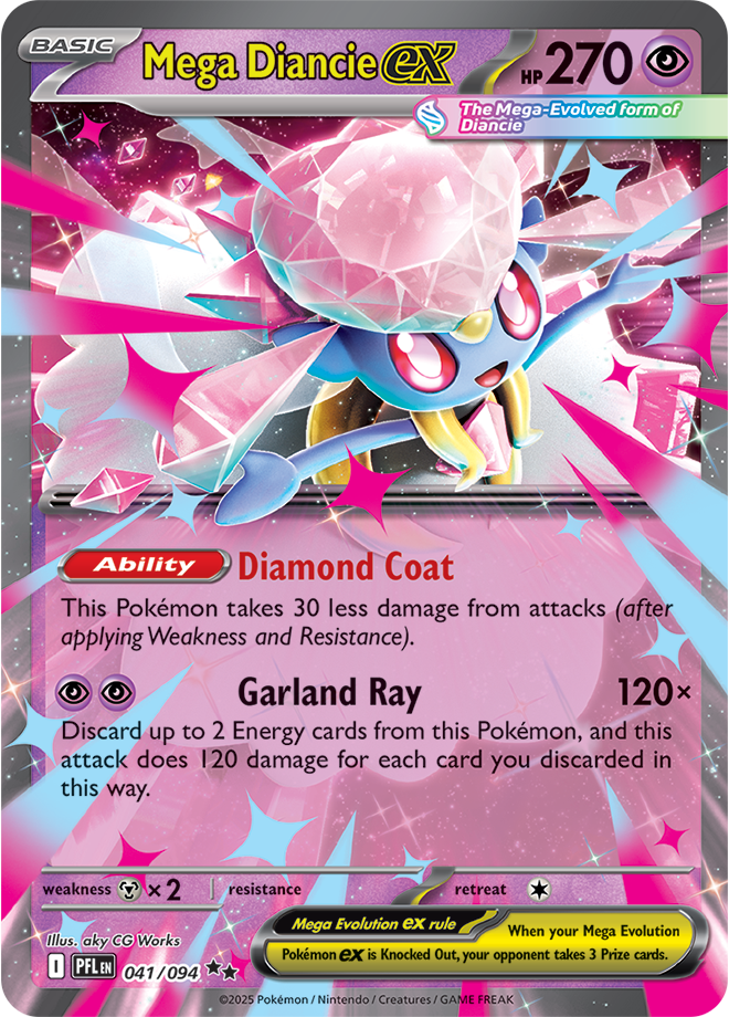dianci Mega Diancie ex - 041/094 - Imagen 1