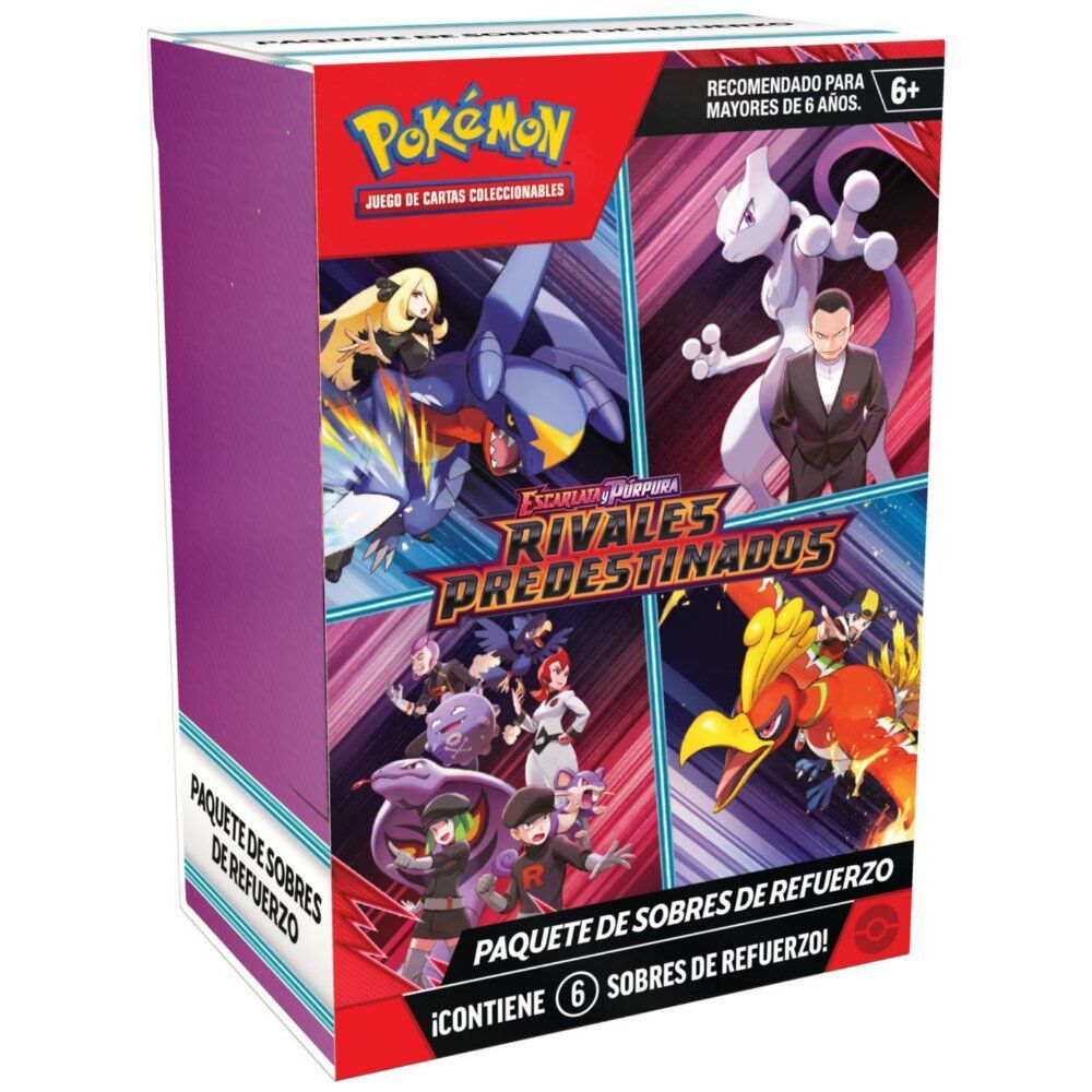 img4320863e82a4ac8070f12a4cb49fe98d7e10631 Pokemon TCG Destined Rivals Booster Bundle Español - Imagen 1