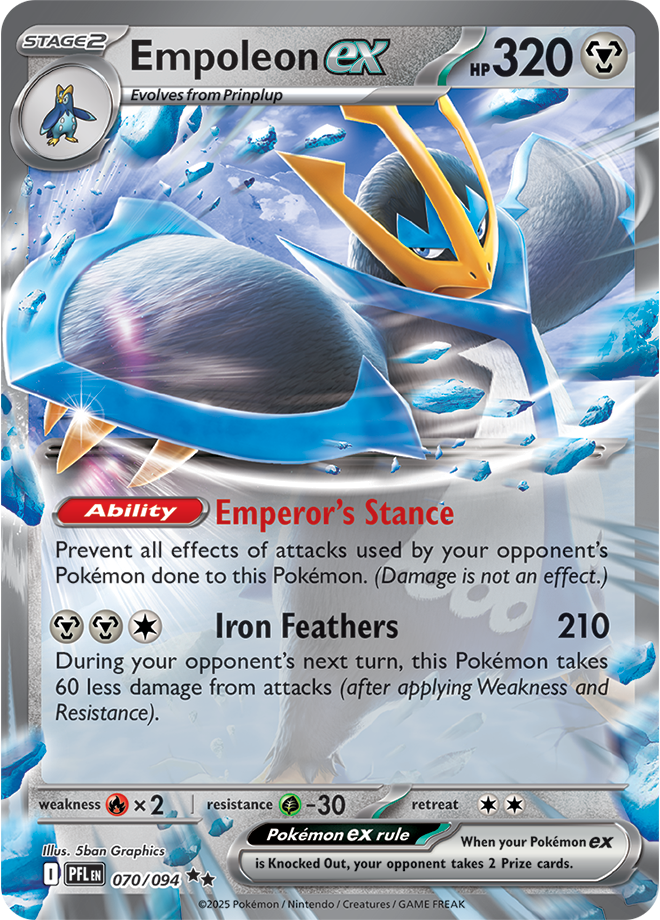pinguin Empoleon ex - 070/094 - Imagen 1