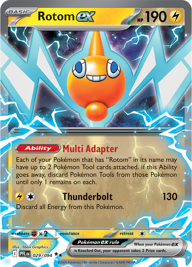 roton Rotom ex - 029/094 - Imagen 1