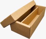 x 1 Caja de almacenamiento de cartón con tapa completa - CAPACIDAD 2000 CARDS