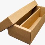 x 2 Cajas de almacenamiento de cartón con tapa completa - CAPACIDAD 2000 CARDS