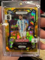 2026 PRIZM WORLD CUP MONOPOLY -10 TABLEROS SELLADOS - GOLD ICE / HAT TRICK - BREAK #1 - Imagen 3