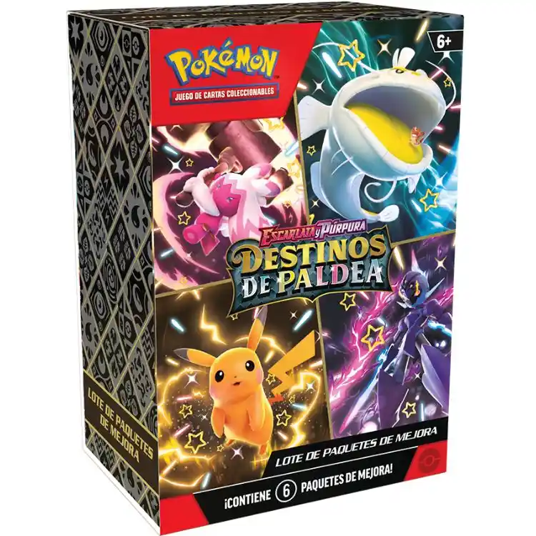 367 Pokemon TCG Paldean Fates Booster Bundle Español - Imagen 1