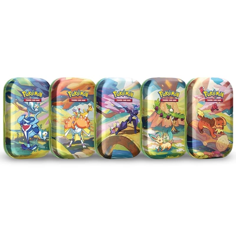 pokemon_vibrant_1_1 Pokemon TCG - Paldea Vibrante - 1 mini tin aleatorio - Español - Imagen 1